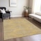 Homeroots 9' X 12' Gold And Ivory Geometric Washable Indoor Outdoor Area Rug 598744 - alternate 8