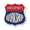 Signmission Christopher's Workshop, 12 Inch X 12 Inch, Aluminum Metal Sign SHI-A-12-489-CHRISTOPHER - alternate 1
