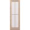 Doornmore G104, 33.75" x 98" ( 32" Door) Left Hand, Mahogany SDL 4 Lite Exterior Door G104-SW-3296_1_LI - alternate 1