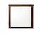 Homeroots 40" Square Wood Framed Mounted Dresser Mirror 486431 - alternate 6