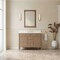 James Martin Vanities Kinnsden 48" Single Vanity, Weathered Oak w/ 3 CM White Zeus Silestone Top D680-V48-WTO-3WZ - alternate 9