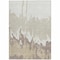 Homeroots 8' X 10' Ivory And Beige Abstract Washable Indoor Outdoor Area Rug 613635 - alternate 5
