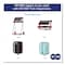 Tork Tork Industrial Wiper Blue W1, Centerfeed, 2 x 375 Sheets, 13244101, PK2 13244101 - alternate 13