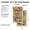 Signmission Chocolate Chip Cookies, Vinyl Decals Only 24 Inch x 36 Inch, Vinyl Decal, 2PK DSB-2436-2PACK-Chocolate Chip Cookies - alternate 2