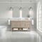 James Martin Vanities Breckenridge 60 in. Double Vanity, Whitewashed Oak, w/ 3 CM Eternal Jasmine Pearl Quartz Top 330-V60D-WWO-3EJP - alternate 6