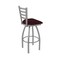 Holland Bar Stool Co 410 Jackie Stainless Steel 36in Swivel Bar Stool with Canter Bordeaux Seat 41036SS005 - alternate 7