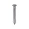 Auveco 8 x 1 1/4in Phillips Oval Head Tapping Screw Chrome, 100PK 2716 - alternate 1