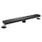 Kingston Brass 32-Inch Stainless Steel Linear Shower Drain with Reversible Tile Insert and Flat Grate BSF3220 - alternate 6