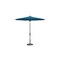 Treasure Garden 9 ft Patio Umbella, aluminum, fiberglass ribs, outdoor, Peacock UM840-09 7943 Peacock - alternate 1
