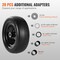 Vevor Lawn Mower Tires 11x4-5" Lawn Tractor Tires 2-Pack Flat-free PU Tires, 2PK ZH001 - alternate 6
