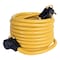 Arcon Arcon 11533; 25-Foot 30 Amp; Yellow; Power Supply Cord with 3-Pin Plug and Socket Ends 11533 - alternate 1