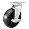 Hyw Products Heavy Duty Caster 8in Plastic Wheel, Swivel with Brake 40-80S-A1-HP-TB - alternate 1