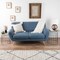 Lavish Home Set of 2 End Tables Nesting Tables with Removable Wood Tops, Metal Basket Bases 80-ENDTBL-22 - alternate 7