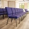 Flash Furniture Fabric Church Chair, Purple XU-CH-60096-PU-BAS-GG - alternate 8