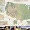 National Geographic National Parks of the United States Map, Laminated, 42'' x 30'' RE01020602 - alternate 3