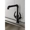 Kingston Brass Two-Handle Single-Hole Kitchen Faucet, Matte Black LS6500KL - alternate 3