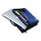 Case It Universal Zipper Binder, 3 Rings, 2in Capacity, 11 x 8.5, Blue/Gray Accents LT-007BLU - alternate 5