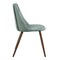 Homeroots Set of Two Green and Brown Velvet and Steel Dining Side Chairs, 2PK 719345 - alternate 9