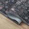Jonathan Y Petunia Distressed All-Over Floral Border Non-Slip Washable Rust/Charcoal 2ft x 8ft Runner Rug PTN102F-28 - alternate 6