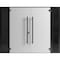 Vdomdoors Aluminum Double Doors Dekton 0118 Natural Noir 2 Sidelights Entry Door Painted (W96xH80) Right hand DEKTON0118DEXD-NOIR-W12+72+12xH80-RH-I - alternate 4