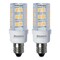 Bulbrite 35-Watt Equivalent T4 Dimmable Mini-Candelabra LED Light Bulb Soft White, 2PK 861516 - alternate 1