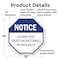 Signmission Notice Alarm and Video Monitoring i, 18 Inch X 18 Inch, Plastic Sign OC-P-18-325 - alternate 5