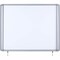 Mastervision MasterVision Outdoor Locking Magnetic Dry Erase Board, Weather Resistant, 27" x 32", Aluminum Frame VT340609760 - alternate 1