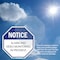 Signmission Notice Alarm and Video Monitoring i, 10 inch X 10 inch, Aluminum Metal Signs, 5PK OC-A-5Pack-10-325 - alternate 6