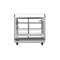 Koolmore 26 in. Glass Countertop Display Warmer, 3.4 cu. ft. in Stainless Steel HDC-3C-SS - alternate 7