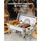 Vevor 4 Qt 2 Pack Rectangle Chafing Dish Buffet Set Half Size Pan Stainless Steel Gold, 2PK HZ-433B - alternate 6
