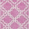 Homeroots 3' X 5' Blush And Ivory Geometric Washable Indoor Outdoor Area Rug 593750 - alternate 8