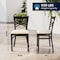 Flash Furniture HERCULES Black  inX in Back Metal Restaurant Chair - Tan Vinyl Seat XU-6FOBXBK-TNV-GG - alternate 8