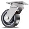 Hamilton Kingpinless Swivel Caster, 5" x 2" Duralast XC (70D) Wheel, 1/2" Sealed Precision Ball Bearings S-ZFWH-5DB70 - alternate 1