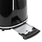 Megachef 1.8 Quart Electric Tea Kettle and 2 Slice Toaster Combo in Black 750122793M - alternate 6