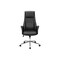 Monarch Specialties Office Chair, Adjustable Height, Ergonomic, Swivel, Armrests, Work, Blk Leather Look, Chrome Metal I 7344 - alternate 8