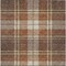 Homeroots 5' X 8' Chocolate Copper And Gold Plaid Washable Indoor Outdoor Area Rug 596322 - alternate 6