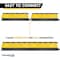 Atlas Low Profile Heavy Duty Cable Protector Ramp, 5 Channel Bulk Pallet, 36'' Long Black & Yellow, 30PK CP9983-LP-30 - alternate 6