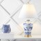 Jonathan Y Zhou 26.5" Ceramic/Iron Traditional Cottage LED Table Lamp, Blue JYL6610A - alternate 8