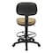 Office Star Products DC Series Sculptured Seat & Back Custom Fabric Drafting Chair, Dillon Buff DC517V-R104 - alternate 6