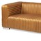 Homeroots 83" Brown Leather Solid Wood Sofa 607332 - alternate 4