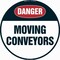Signmission Moving Conveyors 2 16in Non-Slip Floor Marker, 6PK, 16 in L, 16 in H, FD-C-16-6PK-99916 FD-C-16-6PK-99916 - alternate 1