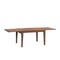 Homeroots 47" Walnut Wood Self-Storing Leaf Extendable Dining Table 631301 - alternate 8