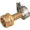 Landscapers Select Hose Coupling, 1/2 in, Male, Brass, Brass GB934M3L - alternate 3