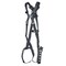 Msa Safety V-Form Fall Protection Harness, XS, 400 lb, Quick-Connect Chest/ Tongue Leg Straps, Back D-Ring 10252232 - alternate 5