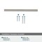 Amerock Monument 5-1/16 inch (128mm) Center-to-Center Polished Nickel Cabinet Pull, 10PK 10VMP36571PN - alternate 2