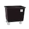 R&B Wire Products CubeTrucks, 493/4in, 34in, Black, 640lb 4620BLK-2+2 - alternate 1
