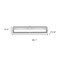 Homeroots 59" White Floating Mount TV Stand 569212 - alternate 12