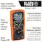 Klein Tools Slim Digital Multimeter, 600V, Temp, 600 V Max DC, TRMS, 4,000 Instrument Counts, LCD MM450 - alternate 11