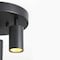 Vidalite Shura Black 3-Light Round Ceiling Light with Rotatable Heads, Integrated LED Bulbs, 3000k CE1008786 - alternate 6