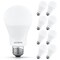 Luxrite A19 LED Light Bulb 100 Watt Equivalent, 2700K Warm White, 1500LM, Non-Dimmable, Standard, 8PK LR21540 - alternate 1